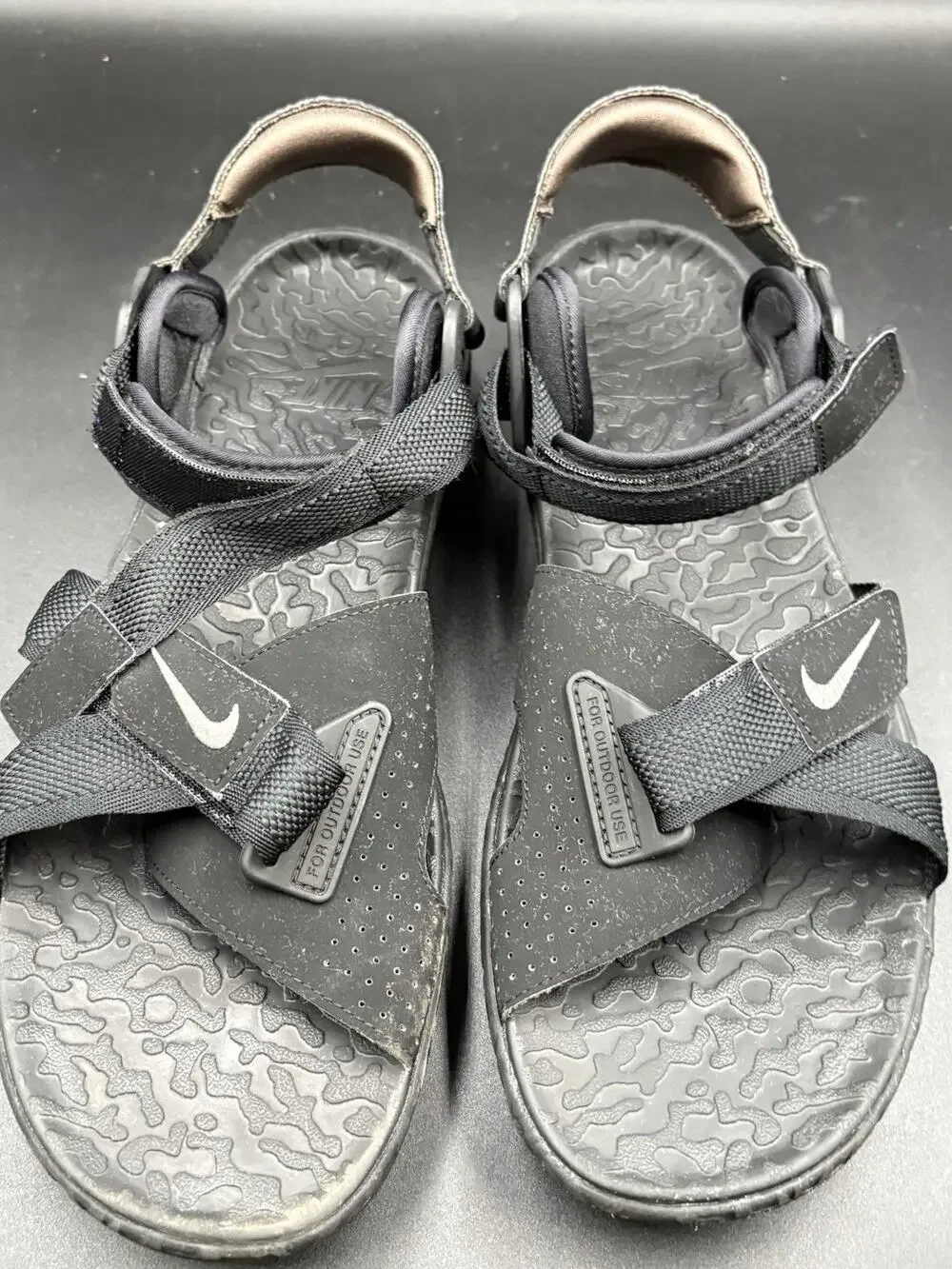 Nike ACG Air Deschutz + Sandals Black Iron Men's Size 14